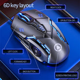G5 Wired Backlight High Sensitivity Gaming Mechanical Mouse - Smart Tech Shopping